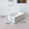 White drawer 1 BQ