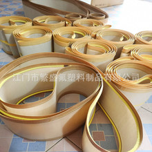 電感點膠機烘房烘箱傳輸送帶烘干機皮帶特氟龍防跑偏導條帶無縫帶