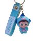 Cartoon Cross-Dressing Labubu Keychain Little Sheep Stereo Silicone Doll Gift Car Bag Key Chain Pendant