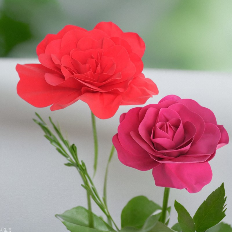 Arreglo floral de escena con rosas artificiales de espuma PE, grandes cabezas de flores falsas, estilo europeo, para pared de flores de boda, fondo de ventana.