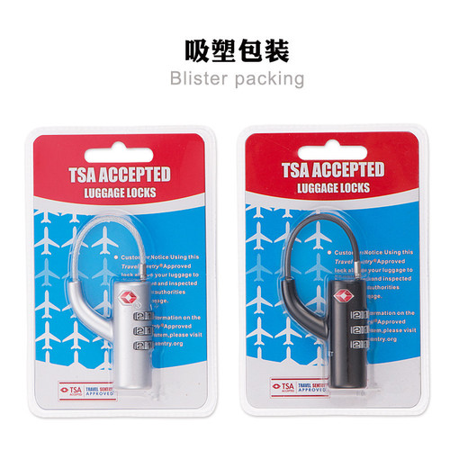 TSA Customs Lock Overseas Travel Trolley Luggage Bag Wire Code Lock Padlock Mechanical Code Lock