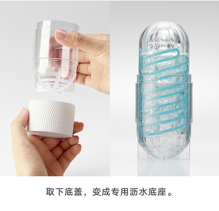 TENGA SPN Rotary Suction Manual Masturbator Cup with Spiral Suction — detail image 21