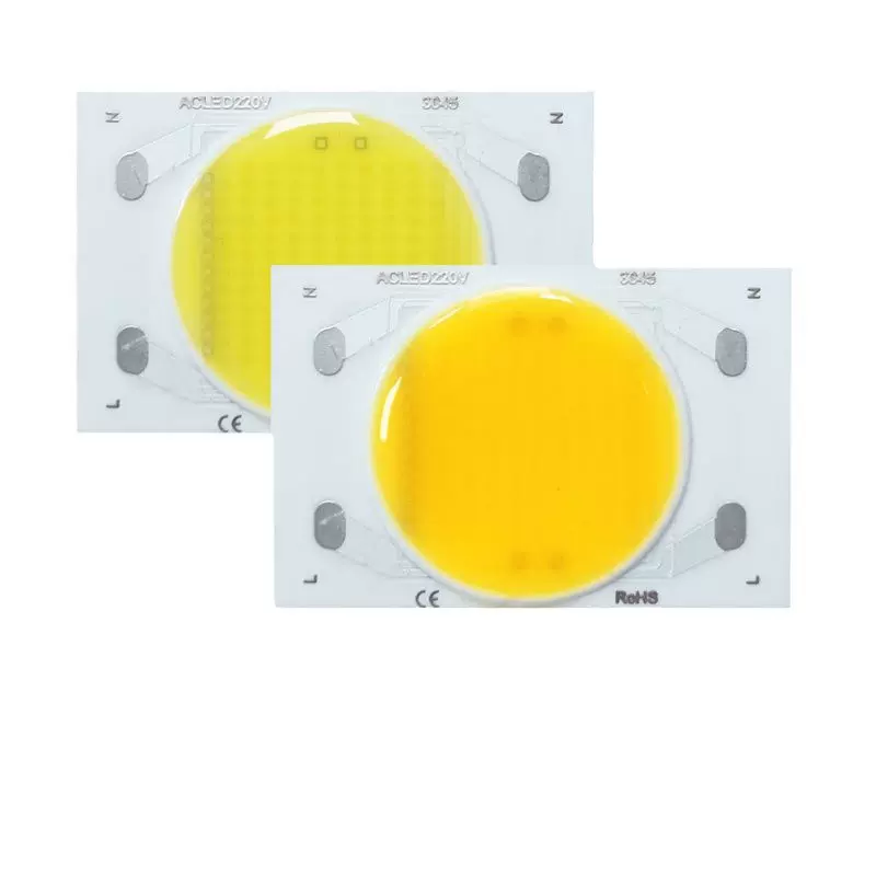 大功率集成免驱动cob光源3045线性高压模组射灯筒灯投光灯led灯珠