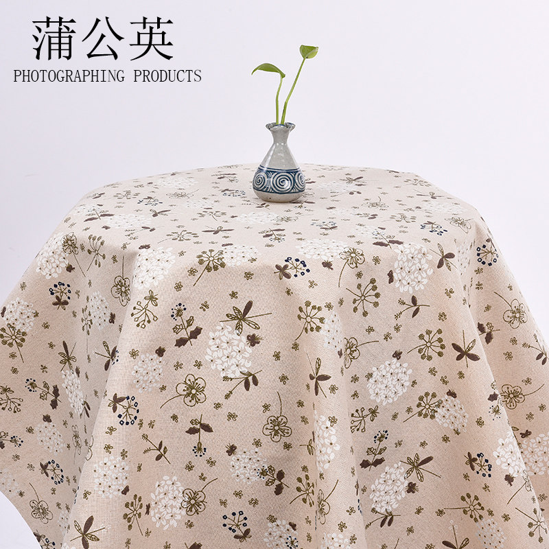 Impresión de tela de algodón de hoja verde Gardenia tela de mesa hecha a mano tela de arena liberación de tela de tela de tela de fondo de tela de tela de lino image 8