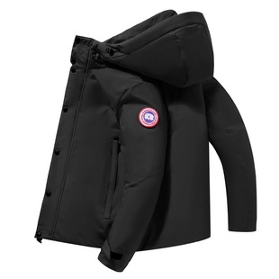 Winter New Men's Cotton Jacket, Short Thickened Warm down Jacket, Stylish Youth Coat, Trendy Couple's Cold-Proof Clothing