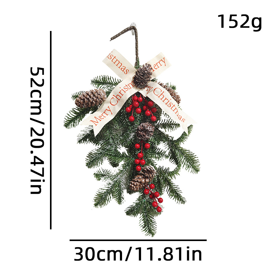 Transfronterizos de venta en caliente decoraciones de Navidad pin colgantes de pared colgantes de puerta