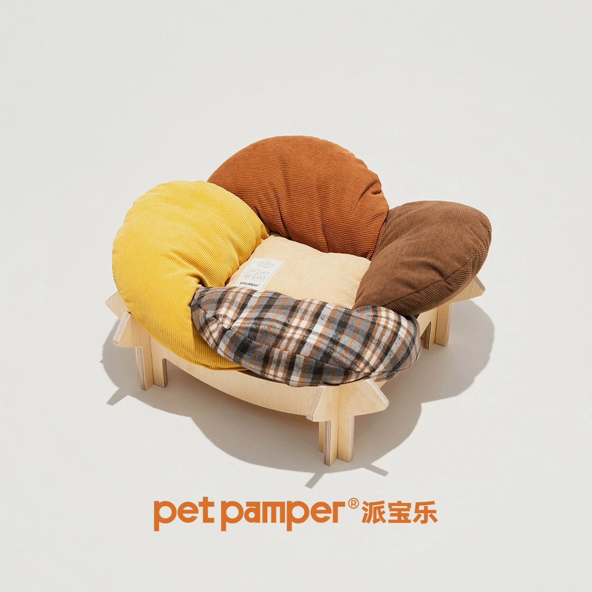 PETPAMPER Вязаное гнездо-подушка для питомца акриловое гнездо для кошки маленький собачий гнездо дышащее гнездо для кошки подушка гнезда
