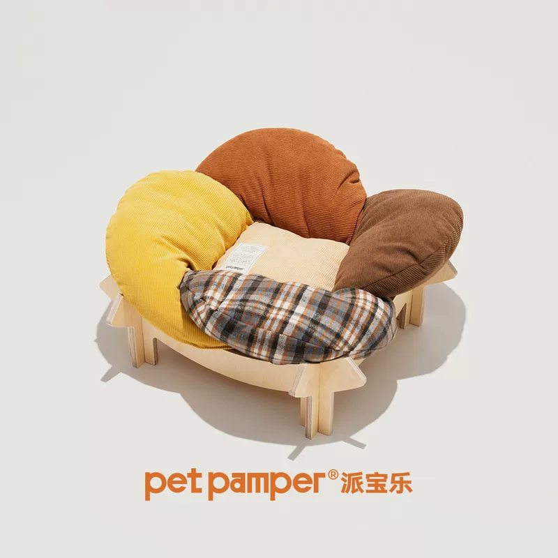 PETPAMPER Вязаное гнездо-подушка для питомца акриловое гнездо для кошки маленький собачий гнездо дышащее гнездо для кошки подушка гнезда