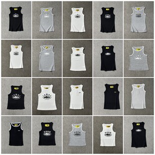 Corteiz Classic Alcatraz Island Printed Sweatshirt American High Street Fashion Brand Summer Loose Casual Men's and Women's Vest