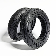 10 inch 10x2.50 electric skateboard front and rear wheels 10 * 2.50 double honeycomb solid tires hollow solid tires