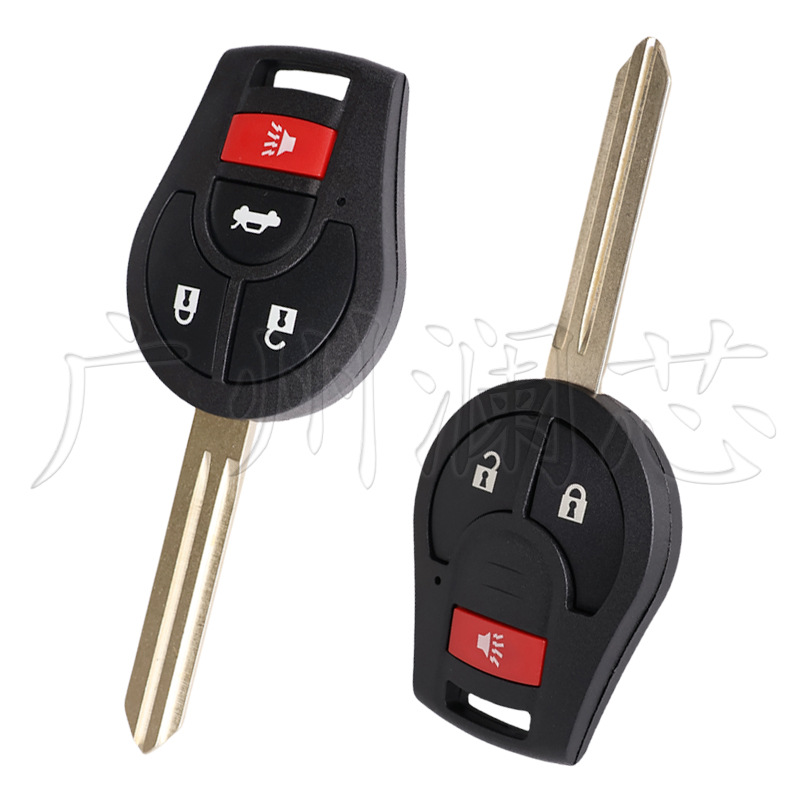 Suitable for Nissan Nissan March Sunshine Rogue Qashqai Straight Remote Control Key Id46 Chip 315/433Mhz