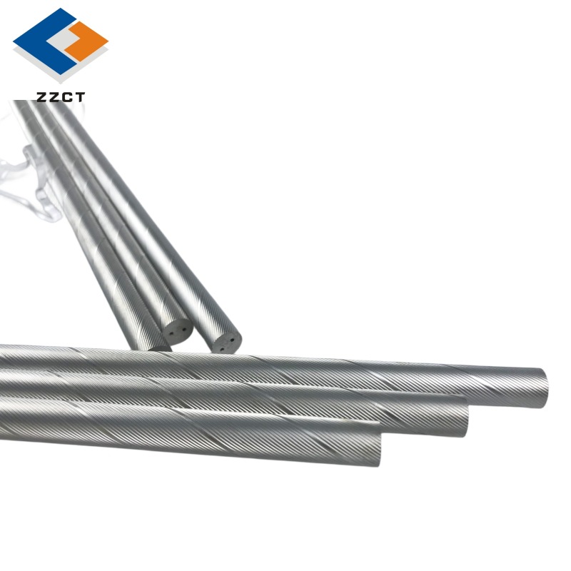 优质刀具棒料 碳化钨双螺旋孔圆棒 导程均匀 高硬度 改耐磨