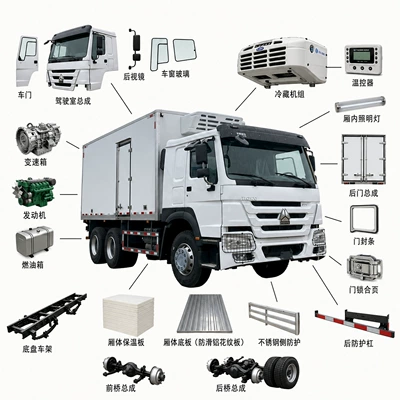 Two Howo self-loading heavy-duty trucks for Yük maşınları