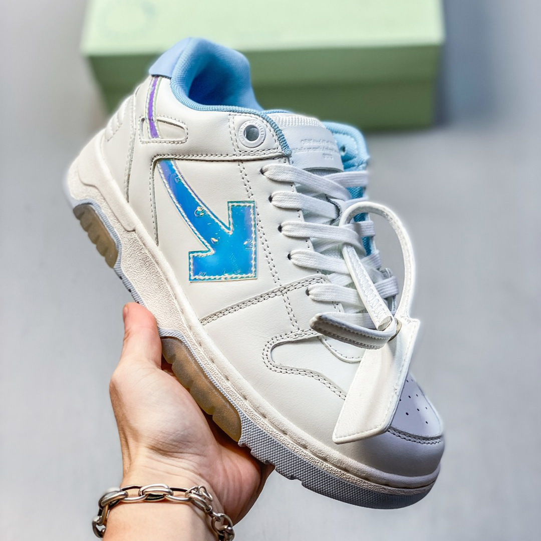 Zapatos de skate de alta calidad OFF para hombres, zapatos deportivos casuales de tacones planos para mujeres, zapatos de moda europeos y estadounidenses