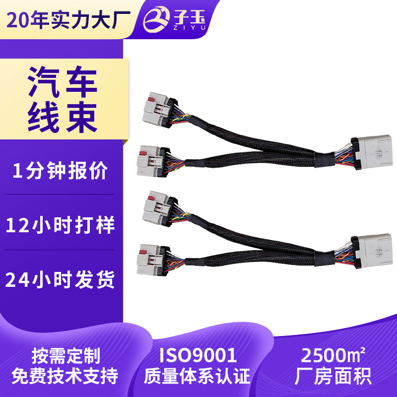 上海厂家定做汽车线束摄像头端子线激光雷达DC线电子线加工定制