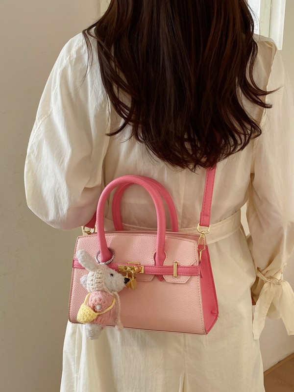 Bolso para mujeres 2026 nuevo estilo de alto nivel lichi estampado bolso portátil de platino ligero lujoso estilo versátil bolso de hombro inclinado