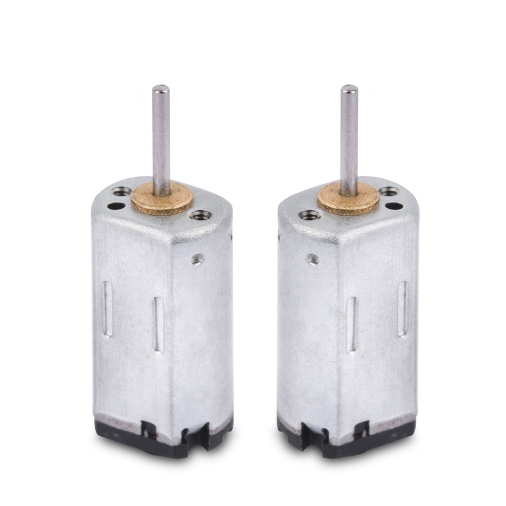 FF-M20钕铁硼磁瓦永磁直流电机2.8v3.6v9800rpm护颈仪器电刷马达