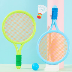 子供用バドミントンラケットセット二人用テニスラケット初級3-12歳小学生スポーツ露店玩具卸売り
