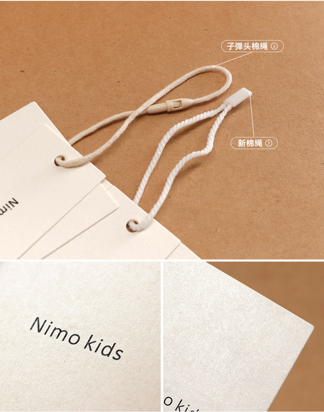 Women's clothing tag small fresh clothing store price tag paper…