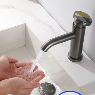 Cross-Border First-Line Big-Name Cross-Border Hot and Cold Basin Faucet Wash Basin Bathroom Basin Faucet Household Water Faucet Gold