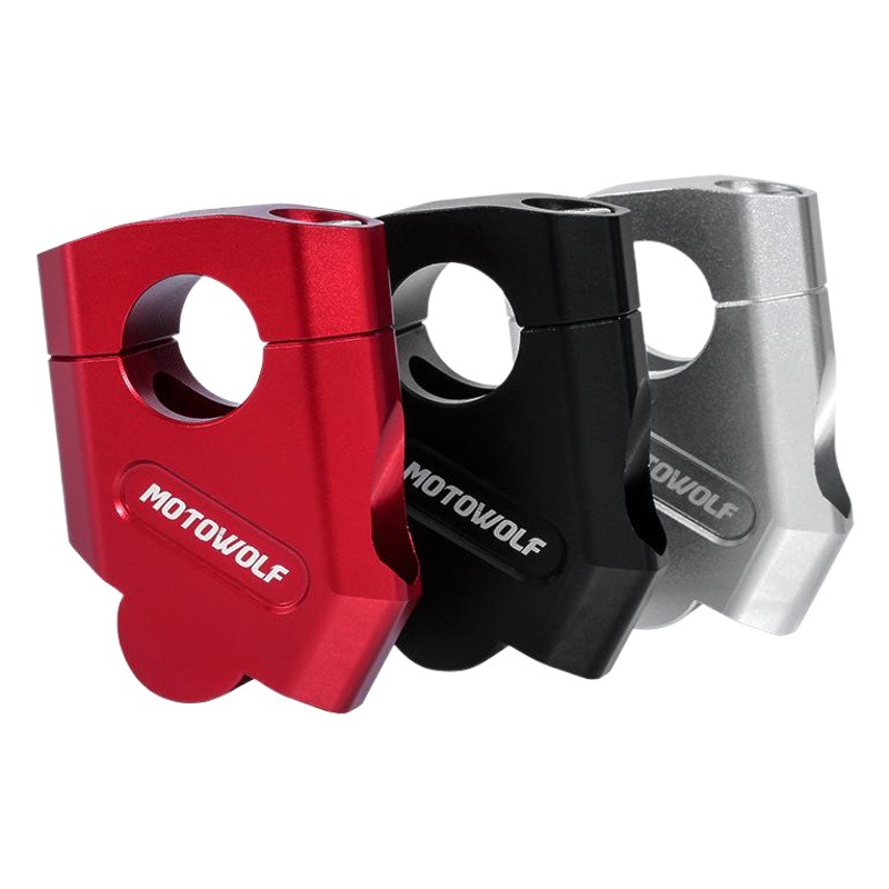 Modificación de la motocicleta aumento de código reducir manillar grifo aleación de aluminio aumento de código CNC modificación aumento de código atrás Shifter