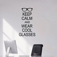 眼镜KEEP CALM AND WEAR 贴纸decor跨境亚马逊ebay速卖通DW4320