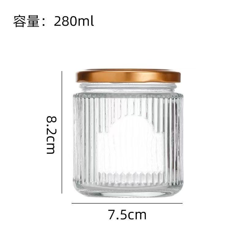 燕窝花胶鲜炖奶冻玻璃瓶装瓶玻璃密封罐蒸蜂蜜瓶胶耐高温玻璃瓶子|undefined