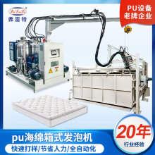 广东定制海绵生产设备pu全自动箱式发泡机床垫聚氨酯高压机厂家