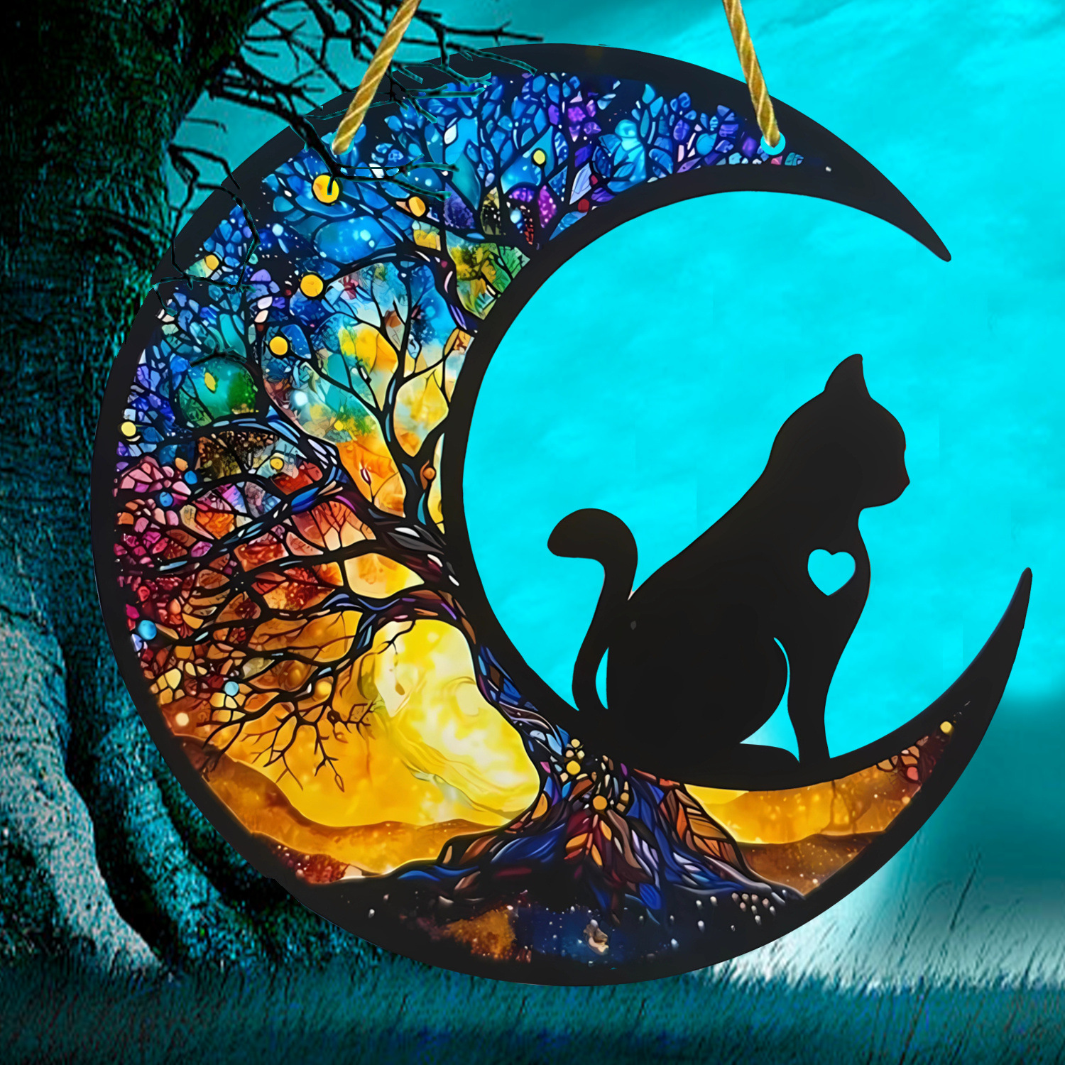 YK6008 달 고양이