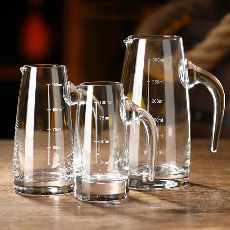 Mezometia gruesa vidrio de cristal botella de vino extranjero botella de vino