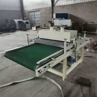 岩棉全自动分段切割锯玻璃棉数控分块机裁条机数控定尺自动切割
