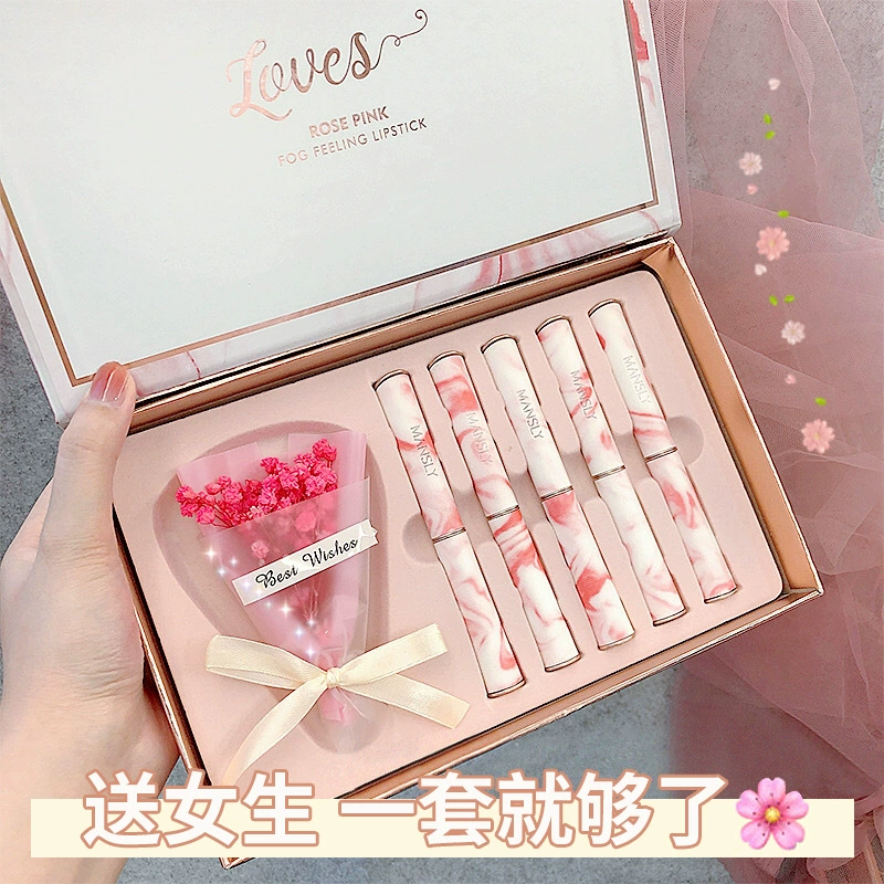 Т Lipstick на Телевидение для девочек подруга день рождения практичная подружка гладкий подарок богиня Су Ян гуреви сердце идет