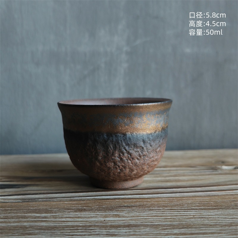 414-C 올드락머드스톤 패턴컵 50ml