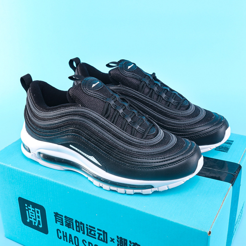 莆田純正オリジナル Air MAX97 フルパームエアクッションレトロブレットスポーツシューズ男性と女性の靴ランニングシューズ|undefined