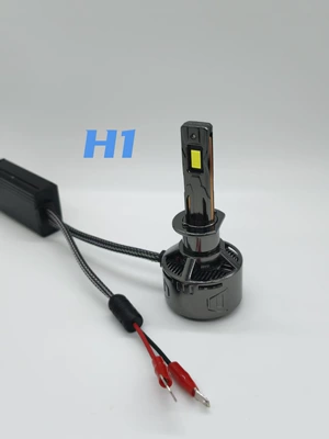Tcyato Hot-Selling New Model Car and Truck Front Headlights White Light 300W Gun Color Gold 4 Copper Tubes H1H4H7 (Ön faralar) - h1-white-light-single-price-including-tax