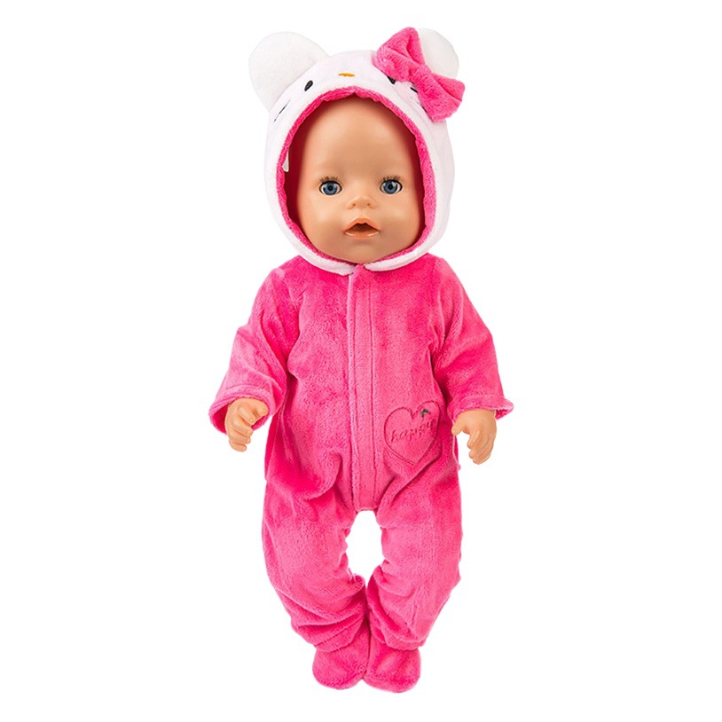 Venta caliente transfronteriza ropa de muñeca de 18 pulgadas ropa de muñeca americana xafu muñeca ropa de juguete ropa de dibujos animados traje