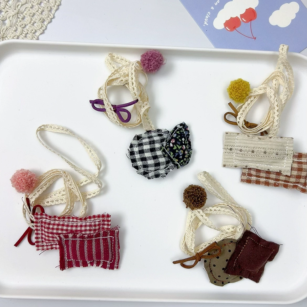 Тканое изделие handmade, ожерелье, аксессуар, хлопок и лен, осень, тренд сезона