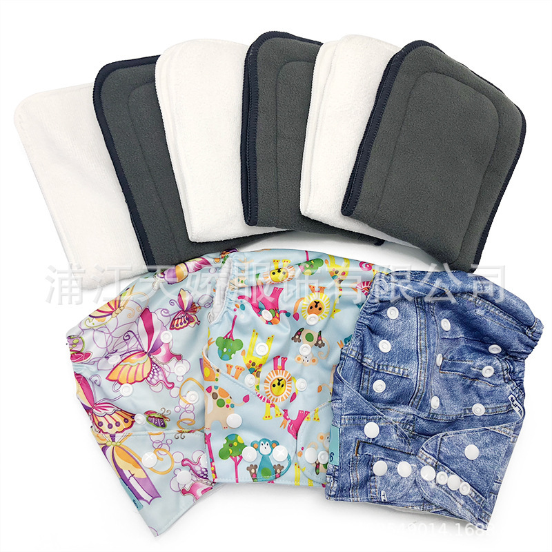 メーカークロスボーダー赤ちゃんおむつ洗える尿不湿通気性プリントトレーニングパンツcloth diaper|undefined