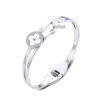 Hot four-leaf flower steel color