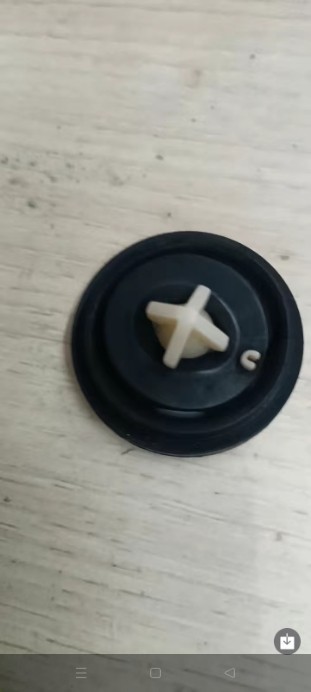 The sealing ring of the water inlet valve of the old-fashioned toilet tank, the side-inlet water supply valve plunger seat, and the diaphragm ring of the water supply device Specification drawing