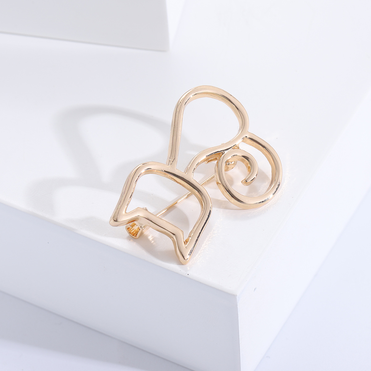 Daily, Street Occasion Basic Pin Cat Alloy Women's Brooches