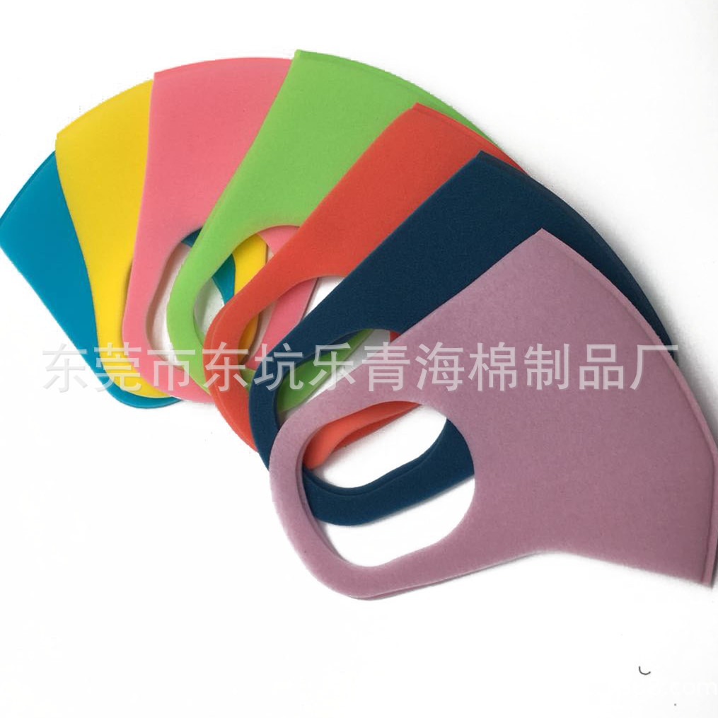 Suministro directo de fábrica negro máscara de esponja ejército verde máscara de estrella en stock a prueba de polvo inodoro máscara gris