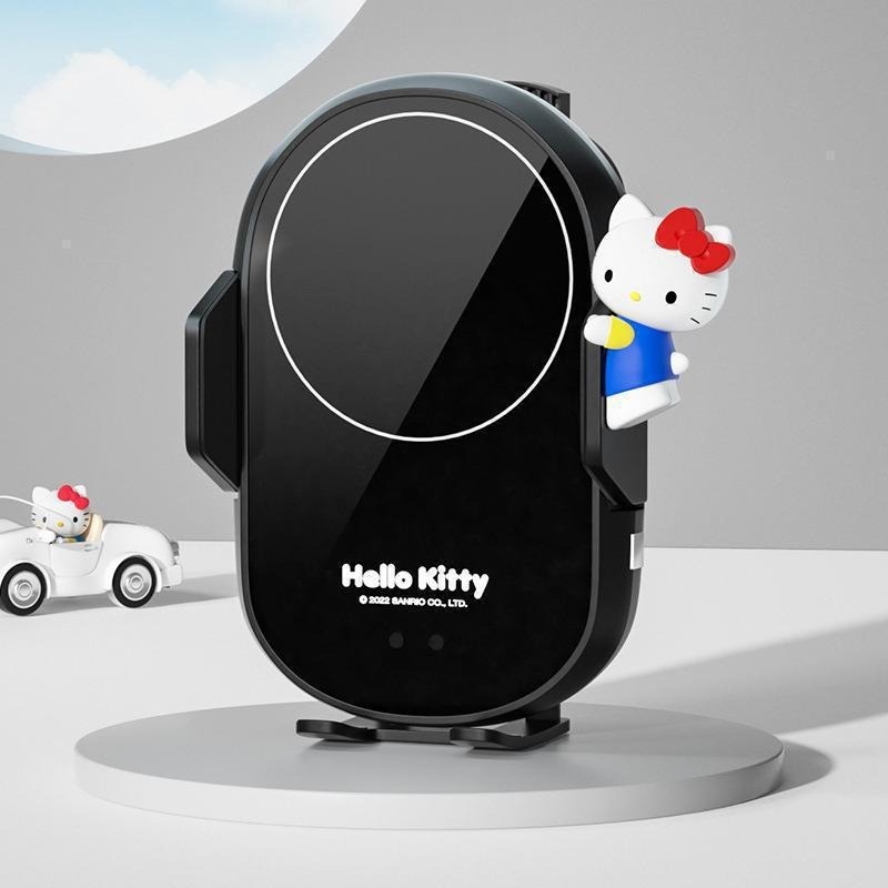ブラウンベア 車載スマホホルダー 車載ナビゲーション エアコン吹き出し口 クリエイティブスタンド 磁気吸着 ワイヤレス充電器 急速充電|undefined