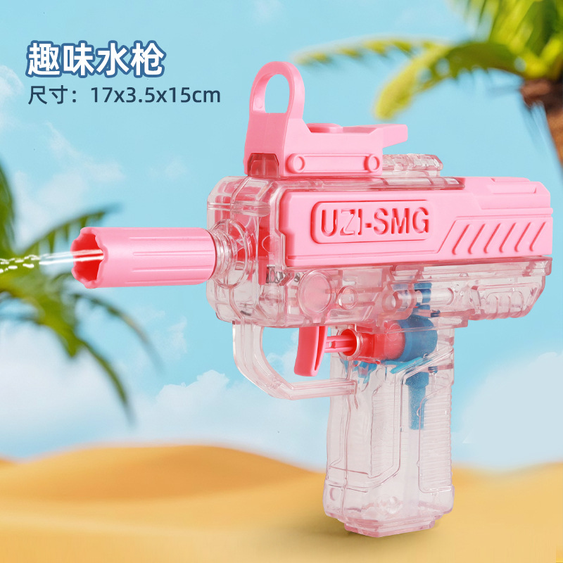 Dibujos animados para niños pistola de agua pequeña bebé niño niña mini trompeta pistola de agua para niños juguetes de agua al por mayor