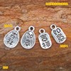 Metal retro pendant, necklace, chain, bracelet, clothing, decorations with accessories, accessory, wholesale