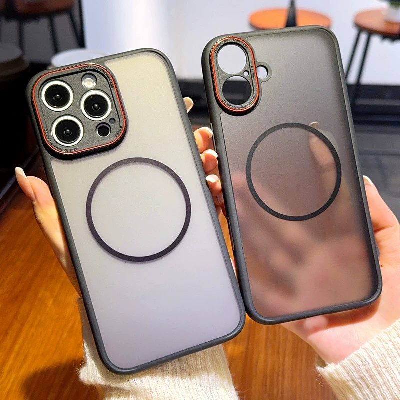 Apple, совместимый iPhone 17, чехол для телефона, матовый iPhone 16, iPhone15 Pro, защитный чехол, 17promax