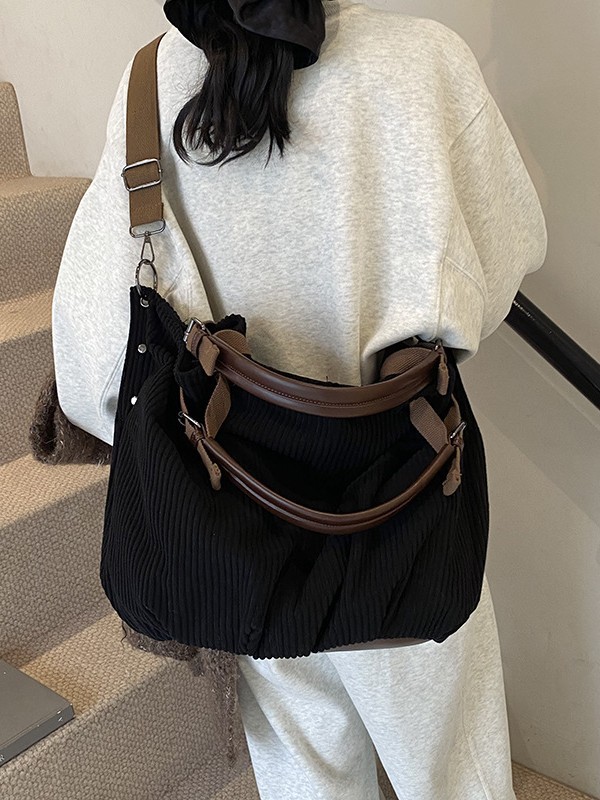 Bolso de hombro de moda de moda de invierno de moda de moda de invierno de moda de moda coreana de gran capacidad bolso de bolso de invierno de moda de moda de mujer