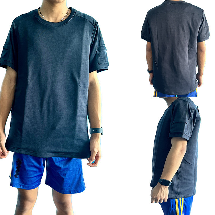 Factory Direct Sales Anti-Puncture Vest Soft and Lightweight Summer Short-Sleeved Cool Anti-Puncture T-Shirt Cool Breathable Anti-Puncture Anti-Puncture