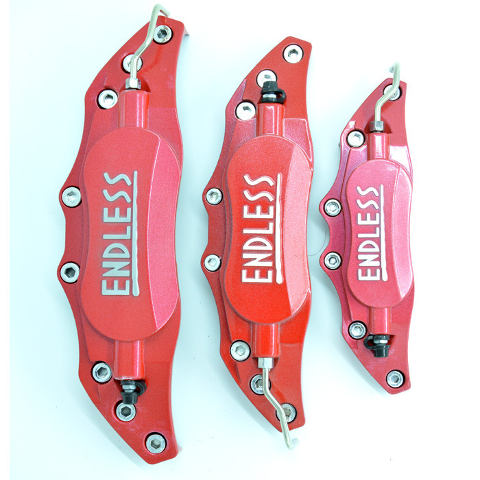 Universal brake caliper cover modification parts for cars, aluminum alloy painted car accessories, caliper cover wholesale