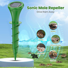 超声波太阳能动物驱赶器 驱猫 驱鼠 驱鸟器驱狗器驱蛇器厂家直售